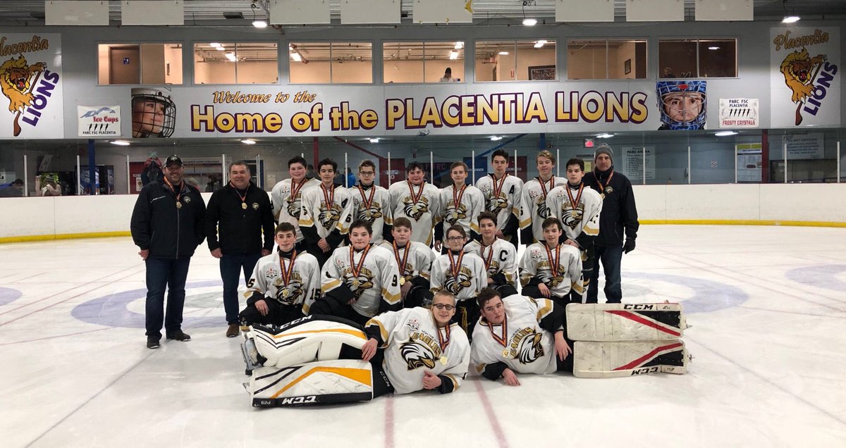 NEMHA Bantam C brings home the GOLD from Placentia !  WTG EAGLES!!!!!!