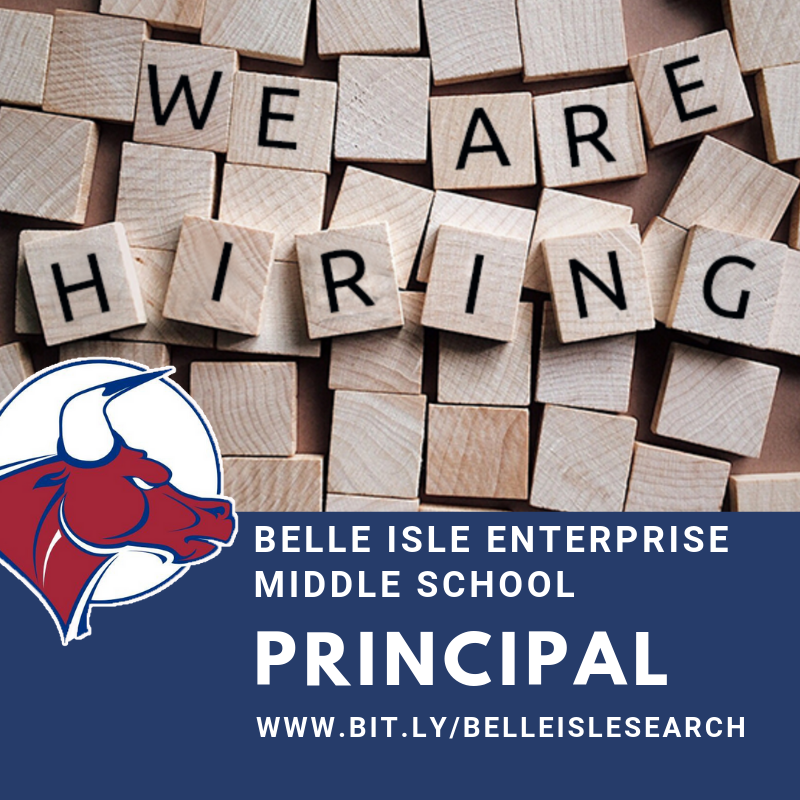 Christy_writes's tweet photo. .@OKCPS Belle Isle Enterprise MS is hiring a principal for the 2019-2020 school year! If you:
✔️ Have a 💜 for students
✔️ Have great budget skills 🧮📊
✔️ Are ready to lead with OKC's best team of teachers 🏆
Apply today: https://t.co/6jh6mCBmU5 #oklaed #edleader #edchat https://t.co/6sfaPJW3FM