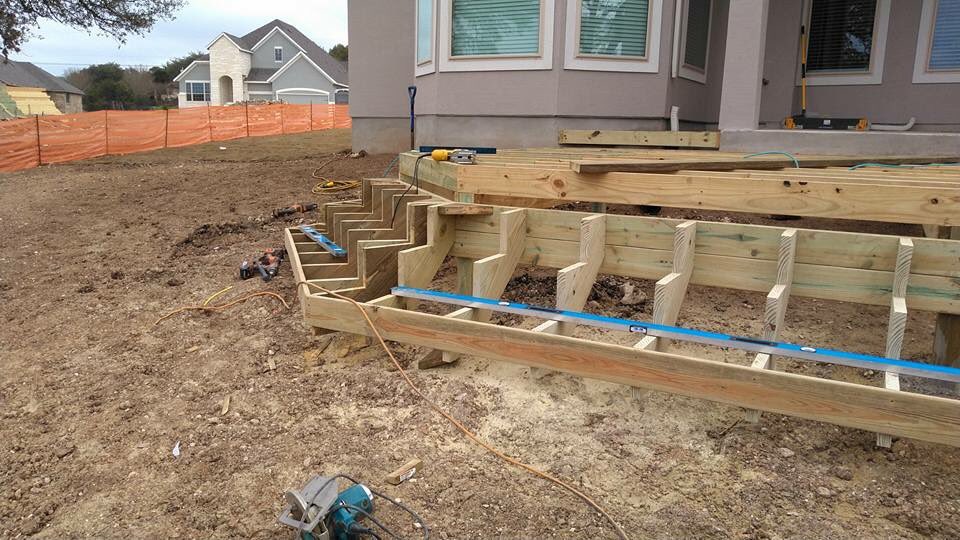 kingcontracttx's tweet image. The “right” way to frame cascading stairs...