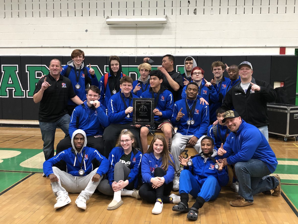 OldMillHSAACPS's tweet photo. Way to go... #OMHSPRIDE Excellent representation at Counties 🤼‍♀️ https://t.co/SX4jjYJ8Ep