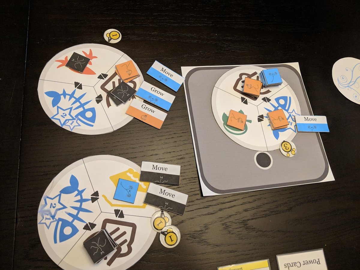 lucidphoenix's tweet image. Spore War ready for tomorrow @TheBoardAndBrew @BreakMyGameG