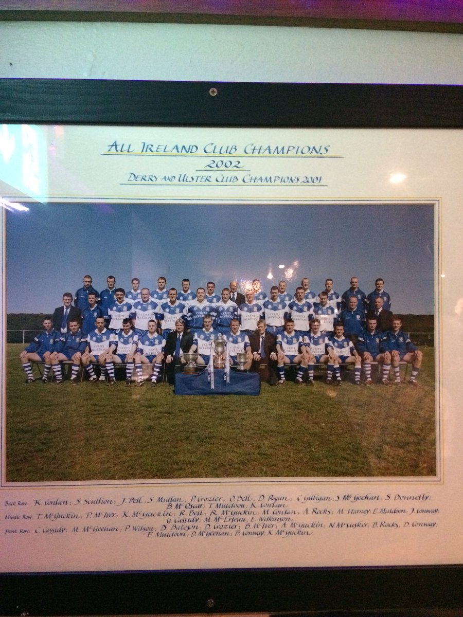 Watched both Club Semi Final’s today. Hard not to reminisce. What a Team 💪☘️