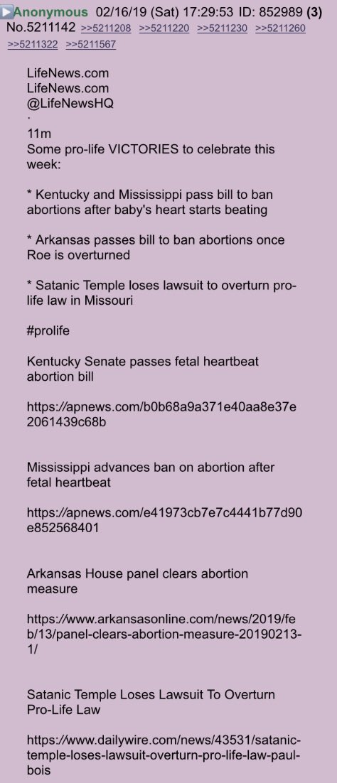 Some pro-life VICTORIES to celebrate this week!! Anon notable!!  #ProLife  @realDonaldTrump  @LifeNews  @PhyllisSchlafly  @GenFlynn