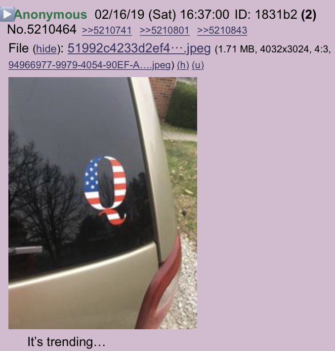 2. Q is everywhere!! Anon notable!! #QAnon  @realDonaldTrump