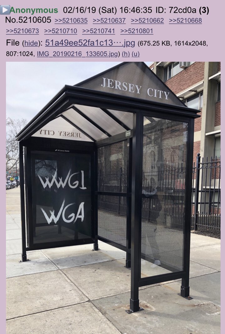 Who's paying for the WWG1WGA bus stop ads? Anon notable!! #QAnon  #WWG1WGA  @realDonaldTrump