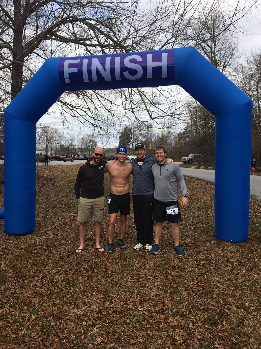 F3BooBoo's tweet photo. What you know bout that #D2D life? Awesome day with the bros at @DamToDamRelay running from Lake Murray to Lake Greenwood. Bring on @Palmetto200! #DamtoDamRelay #D2D3tain33s https://t.co/gn0HmtwY5Z