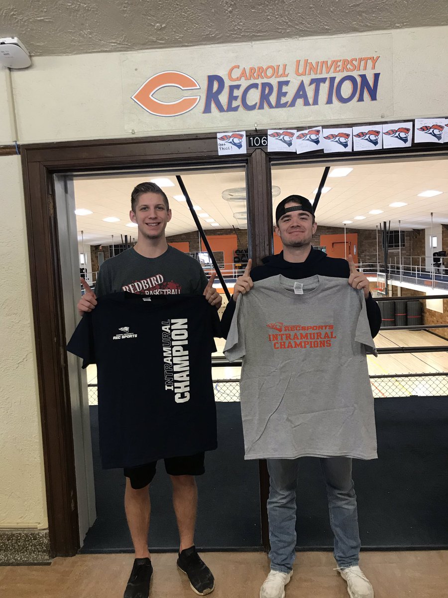 IntramuralCU's tweet photo. Here is our CHAMPIONS for the first ever Intramural Yard Games tournament 🥇🏆                                          @CarrollURec https://t.co/lXrcLlS7jX