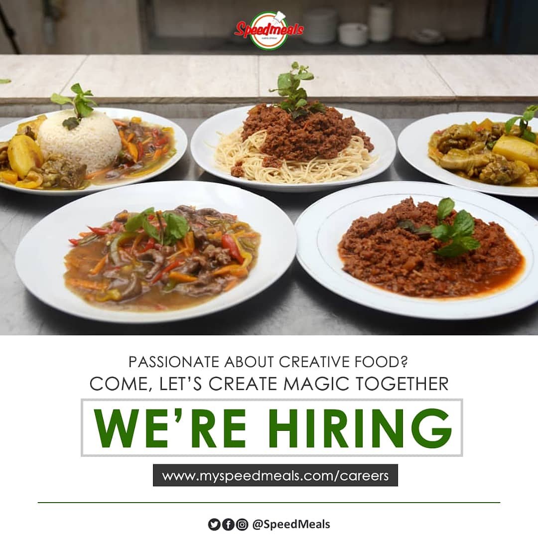 SpeedMeals's tweet image. Yes we are hiring. We are Looking for expectional talents. 1. Young aspiring chef, 2. Business development enthusiast, 3. Salesmen, 4. Content creators, 5. Story tellers.  Creative and ambitious to join our team? Drop a message on WhatsApp 08096638815 let's get talking. Apply!