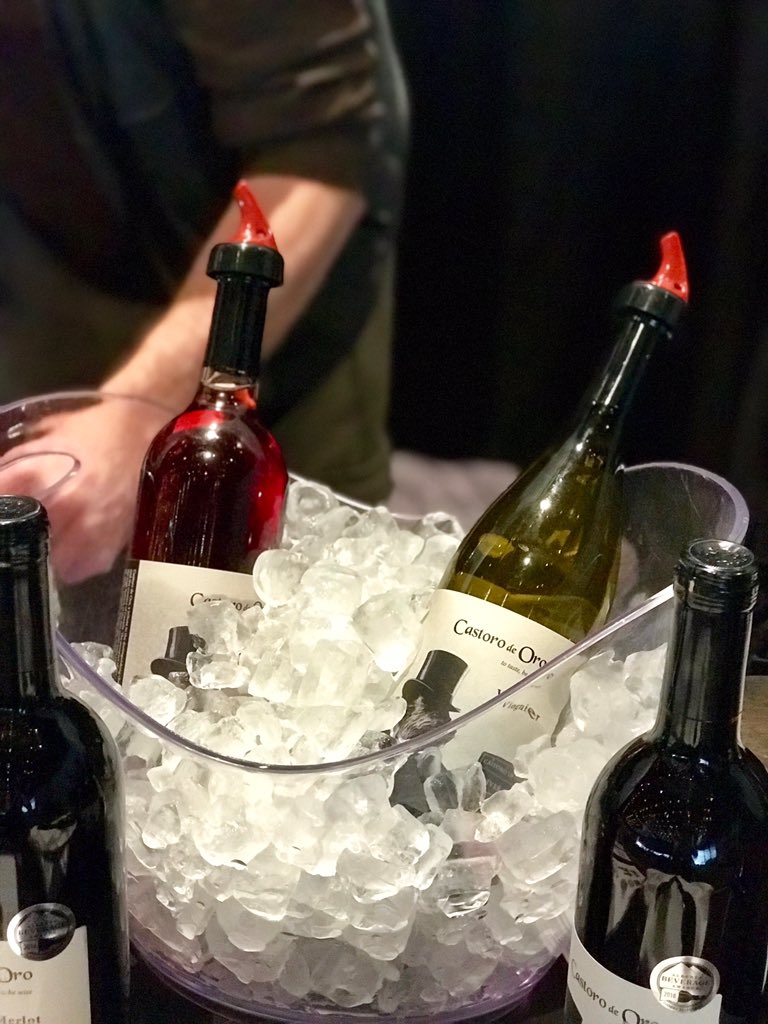 Chill &amp; serve! <a href="/CastoroWinery/">Castoro de Oro Estate Winery</a> #bcwine #yegsips