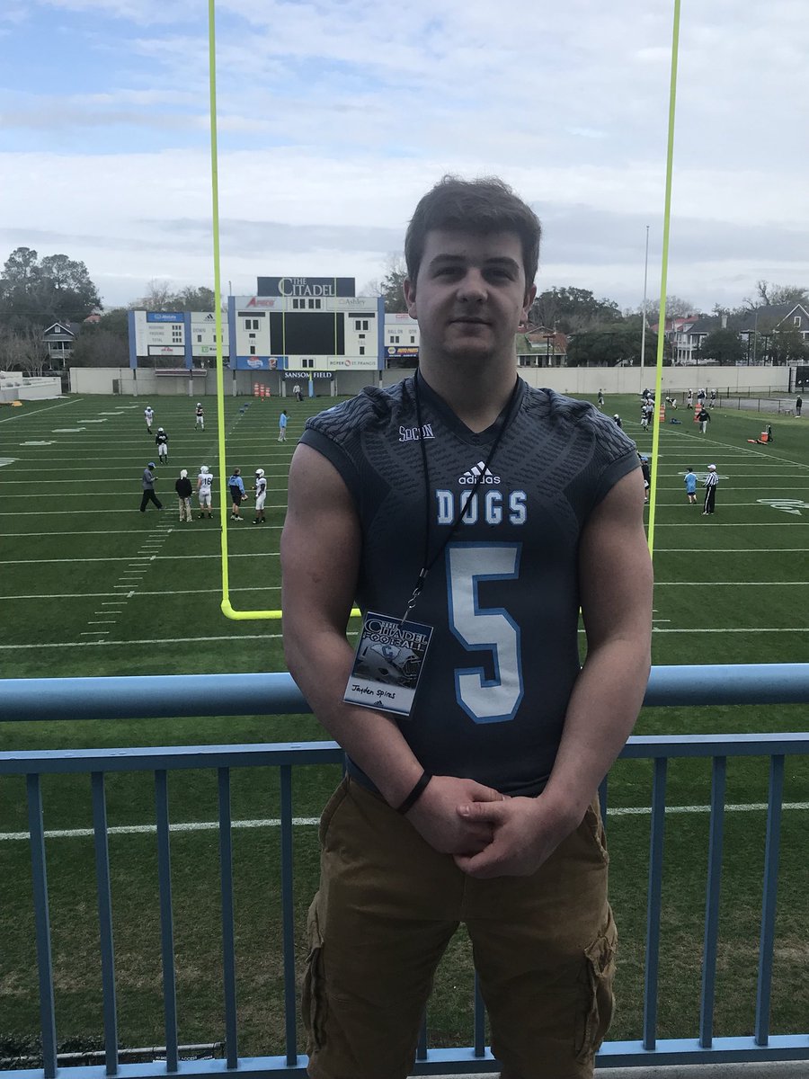 Jayden Spires (@jaydenspires) on Twitter photo I want to thank <a href="/Coach_BThompson/">Brent Thompson</a> and <a href="/CoachBHodges/">Ben Hodges</a> for a great visit today at The Citadel. This place is amazing! #honordutyrespect I want to thank <a href="/Coach_BThompson/">Brent Thompson</a> and <a href="/CoachBHodges/">Ben Hodges</a> for a great visit today at The Citadel. This place is amazing! #honordutyrespect