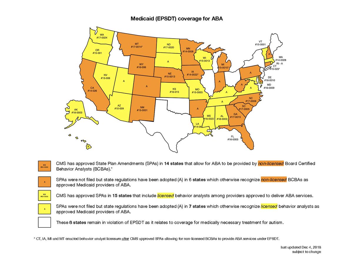 48 US states have #autism insurance coverage including ABA as medically necessary treatment. No long waitlist. Majority of states in very fiscally conservative states. How did they figure out an answer yet Ontario gov. says it's not possible #NotBuyingIt #AutismDoesntEndAtFord