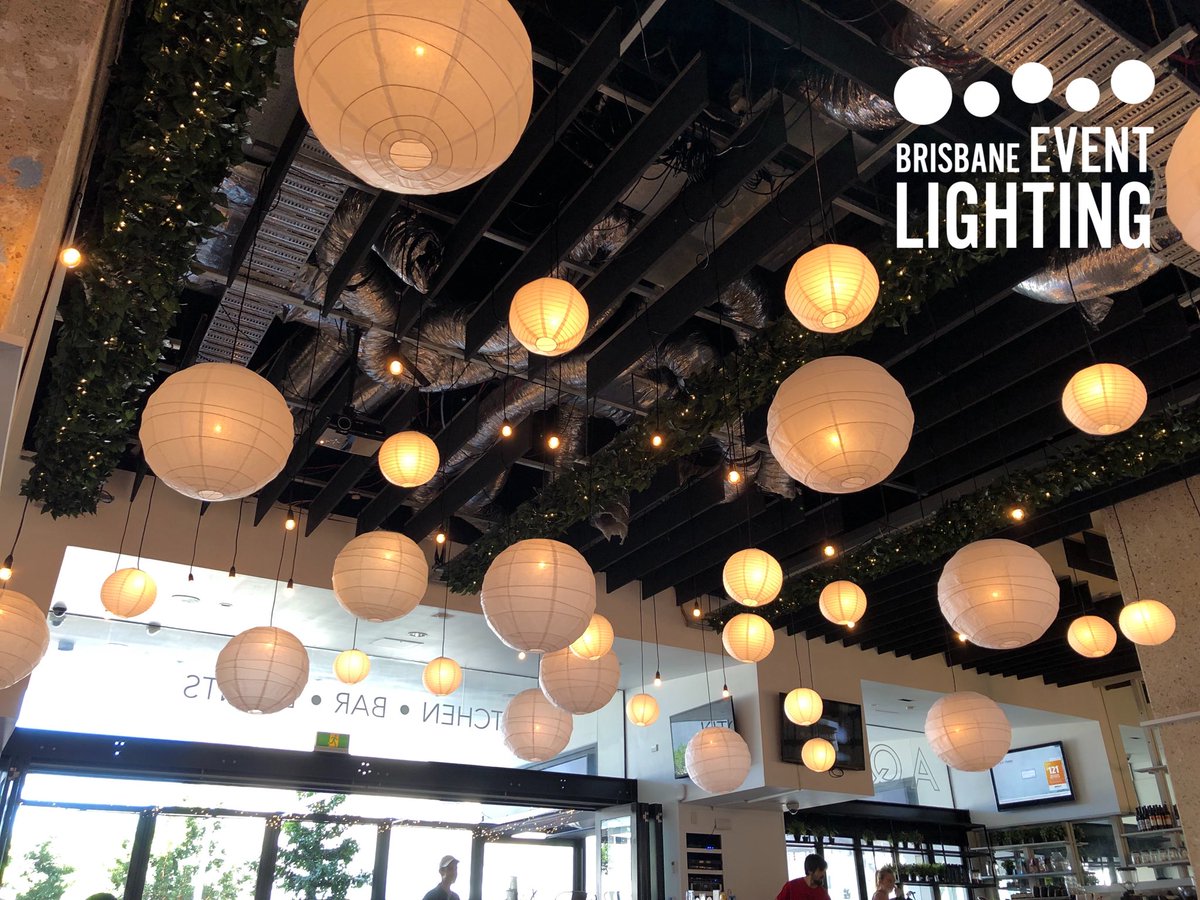 brsevntlighting's tweet photo. • LANTERNS • A stunning installation of our 30 and 60cm lanterns mixed with exposed vintage bulbs hanging from our pendants to fill out the canopy of a weekend wedding ceremony and reception at the amazing @aquilacaffebar - may have been a confetti machine hidden up there too! https://t.co/JbotUNbtVs