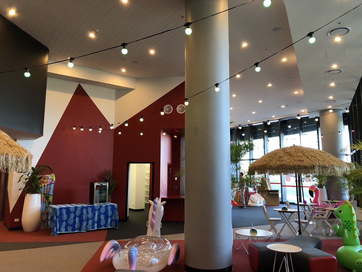 brsevntlighting's tweet photo. • INSTALL •  Check out our latest permanent installation of DreamFest colour controllable LED festoon for @unilodgeparkcentral! A perfect option for events and environments with a need to keep the mood fresh!
#colourcontrol #festooninstall #festoonhirebrisbane #installations https://t.co/z3CSZASWJj