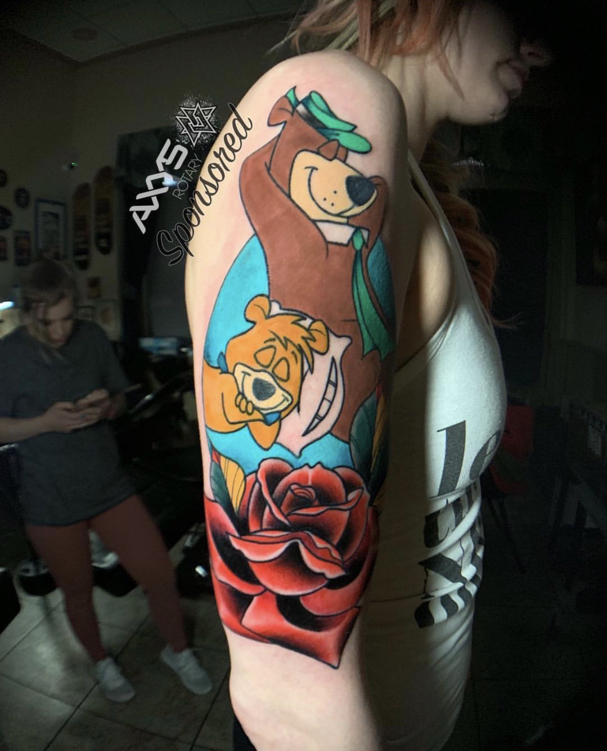 Yogi bear by Hugh  Abyss Tattoo Studio and Art Gallery  Facebook