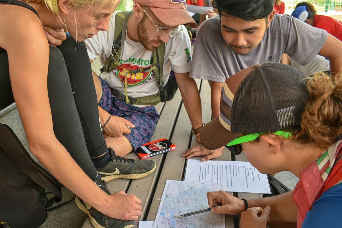 LearnWithDF's tweet image. Dragonfly staff having a blast during training! #outdooreducation #emotionalintelligence