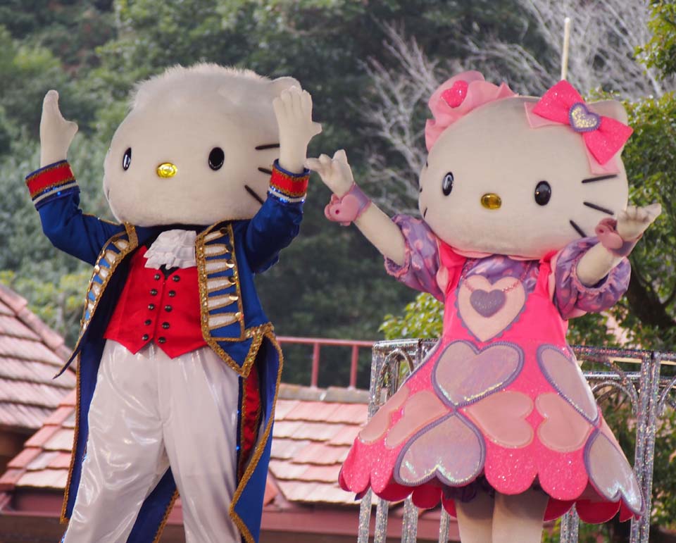 超激レア‼️プレミア‼️希少‼️キティのウサハナの着ぐるみ‼️とても可愛い ハローキティ＆ダニエルのスイートグリーティング】 <2/18、19、22の