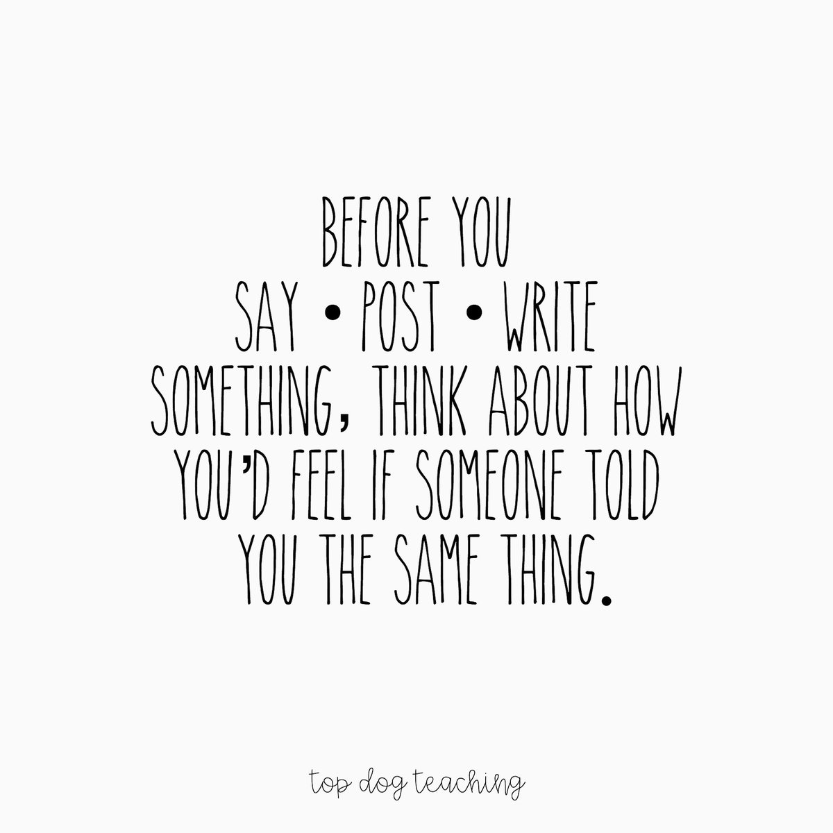 TopDogTeaching's tweet image. Choose kind. 💕 

“Do not let any unwholesome talk come out of your mouths, but only what is helpful for building others up according to their needs, that it may benefit those who listen.”
Ephesians 4:29 NIV