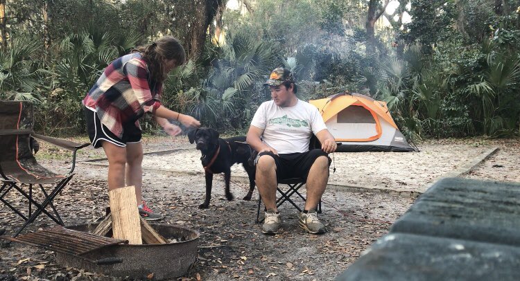 I gave 59 golf lessons (30 mins) in 5 days... and I needed this silence away from all other humans so bad hahaha #campingIsAlwaysMyFav #weddingAnniversaryWeekend