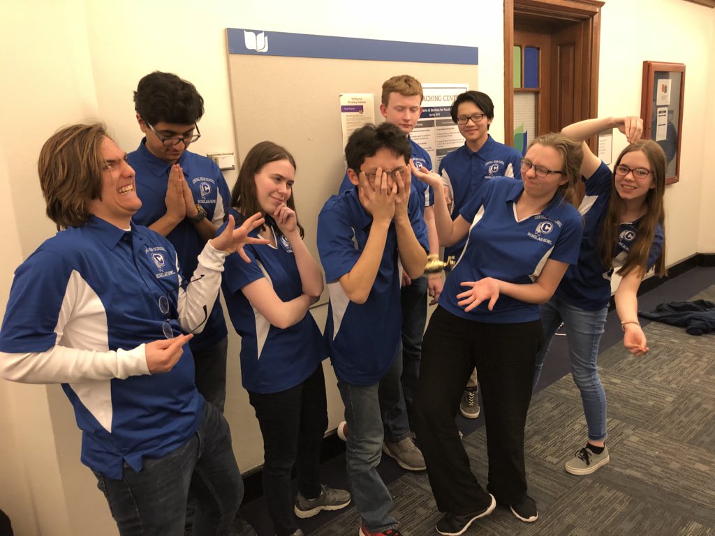 We finished in 2nd Place at the WUHSAC Tournament in St. Louis after 10.5 hours of competition! We beat #20 team in the nation Ladue in a match for the first time ever! They won  the best of 3 championship series, but we’ll see them again in 2 weeks!!

SO PROUD OF THESE KIDS!!!!