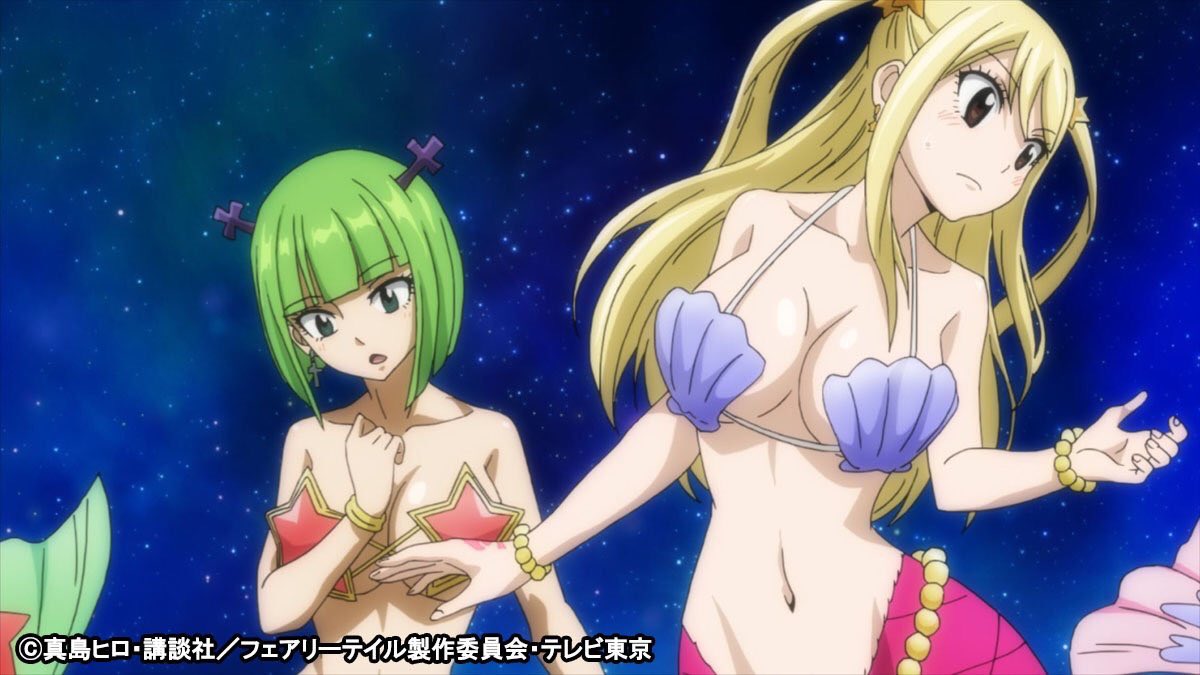 リュウイ 今週のft見終わったんだけど とりあえず一言 アクエリアスおかえりぃ 原作見ても思ったんだけどアクエリアスの再登場とそれに涙するルーシィのシーンはほんとよすぎる 近い未来でまたアクエリアスの鍵を手に入れる事を信じてる アニメで