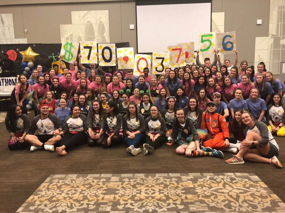 This morning, we set out to reach our goal of $60k for the kids at Lurie Children’s Hospital. 8 hours of tears, laughs, hugs, dance moves, and FTK chants later... we surprised our goal by over $10,000. Thank you to every donor and dancer who made this possible. #onegiantleap
