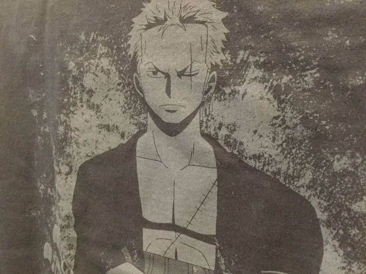 One Piece麦わらストア渋谷本店 新商品 三刀流 ゾロ Tシャツ サイズ S M L Xl 各2 900円 税 好評発売中 麦わらストア Onepiece