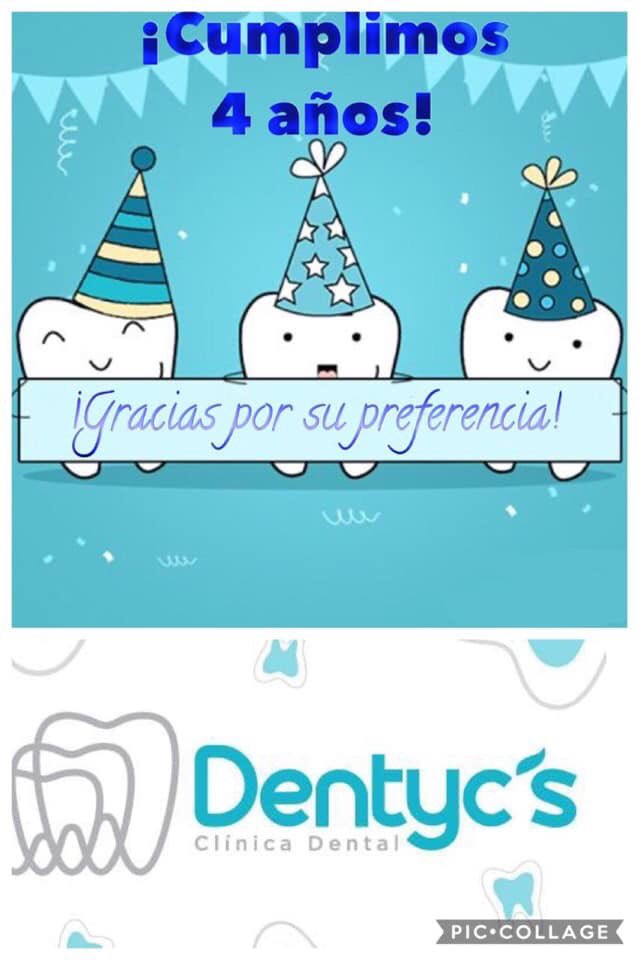 DentycsSc's tweet image. ¡Felices de cumplir 4 años con ustedes! Nos encanta verlos sonreír 😁
La Odontología es nuestra vocación, saber que nuestro trabajo es recomendado por ustedes ¡Nos llena el corazón de mucha alegría! 
¡Miles de Gracias a todos nuestros pacientes! 😀🎊🎉 #dentista , #del valle