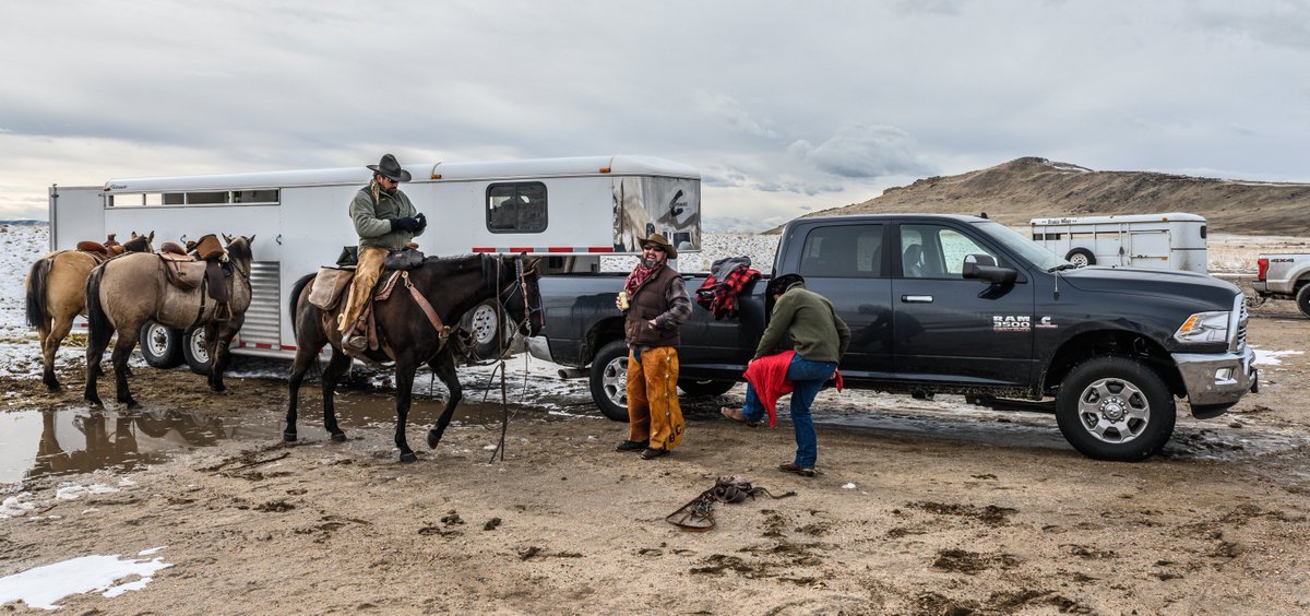 Hung out with some real #Utah Cowboys in #Buffalo territory. #antelopeisland