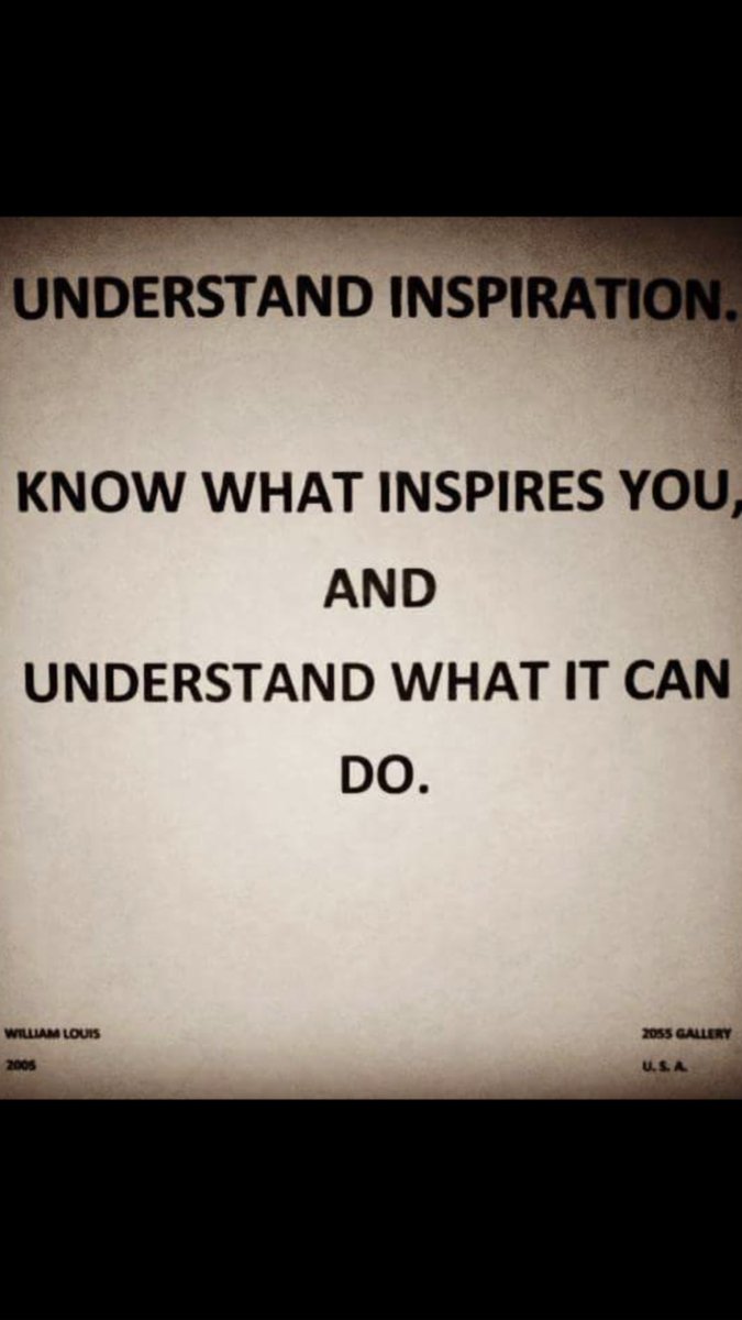 What inspires you most