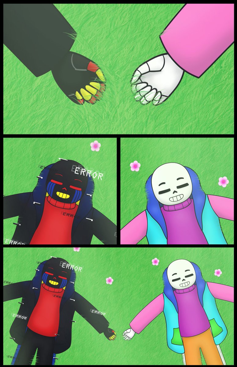 Edisu_Cristi's tweet photo. Today is a good day. Mini comic. #ErrorFresh #ErrorSans #FreshSans #Sanscest #Errorxfresh #Frerror https://t.co/RZ0Ryl4R3c