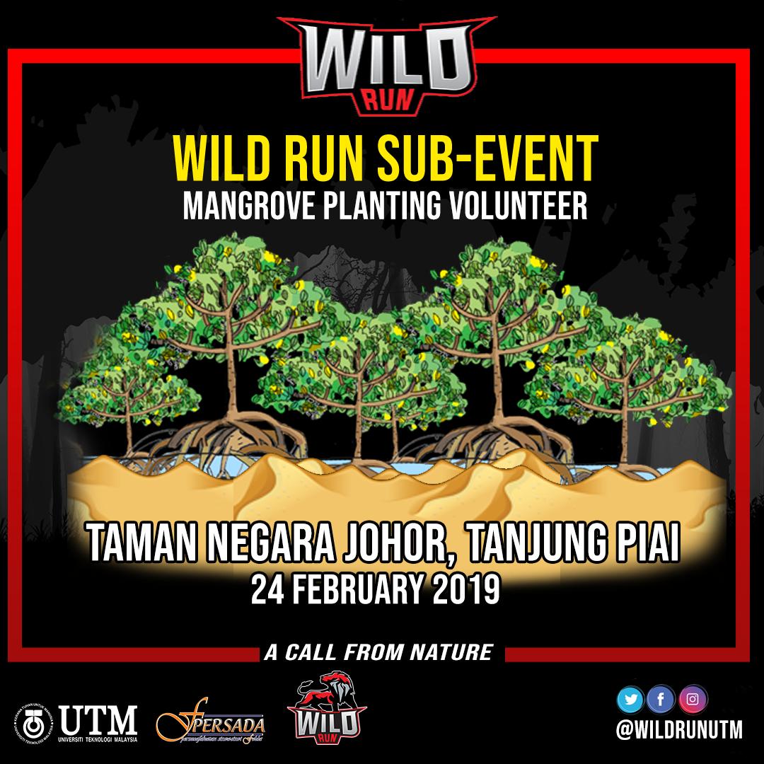 wildrunutm's tweet image. On day 24th of February 2019 our committees will contribute to our nature by planting mangrove trees. This is an effort to sustain our flora and fauna. The event will take place at Taman Negara Johor, Tanjung Piai. #wildrun #utmrun #acallfromnature