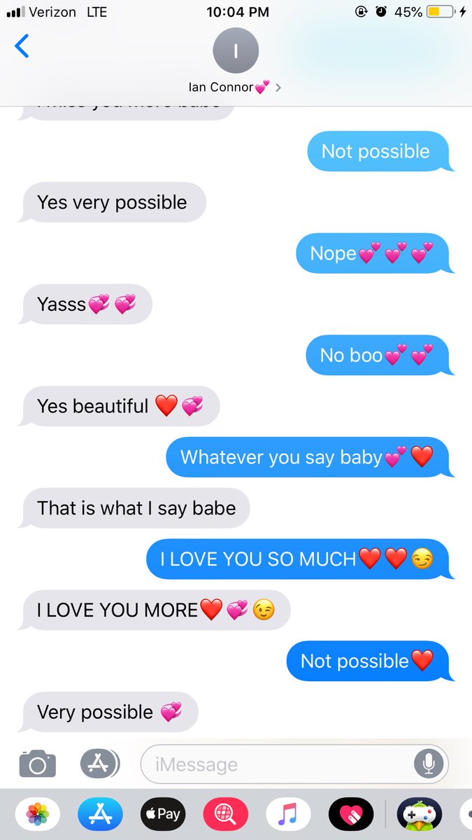 I hope that my friends find amazing guys who will treat them just like Ian treats me💕