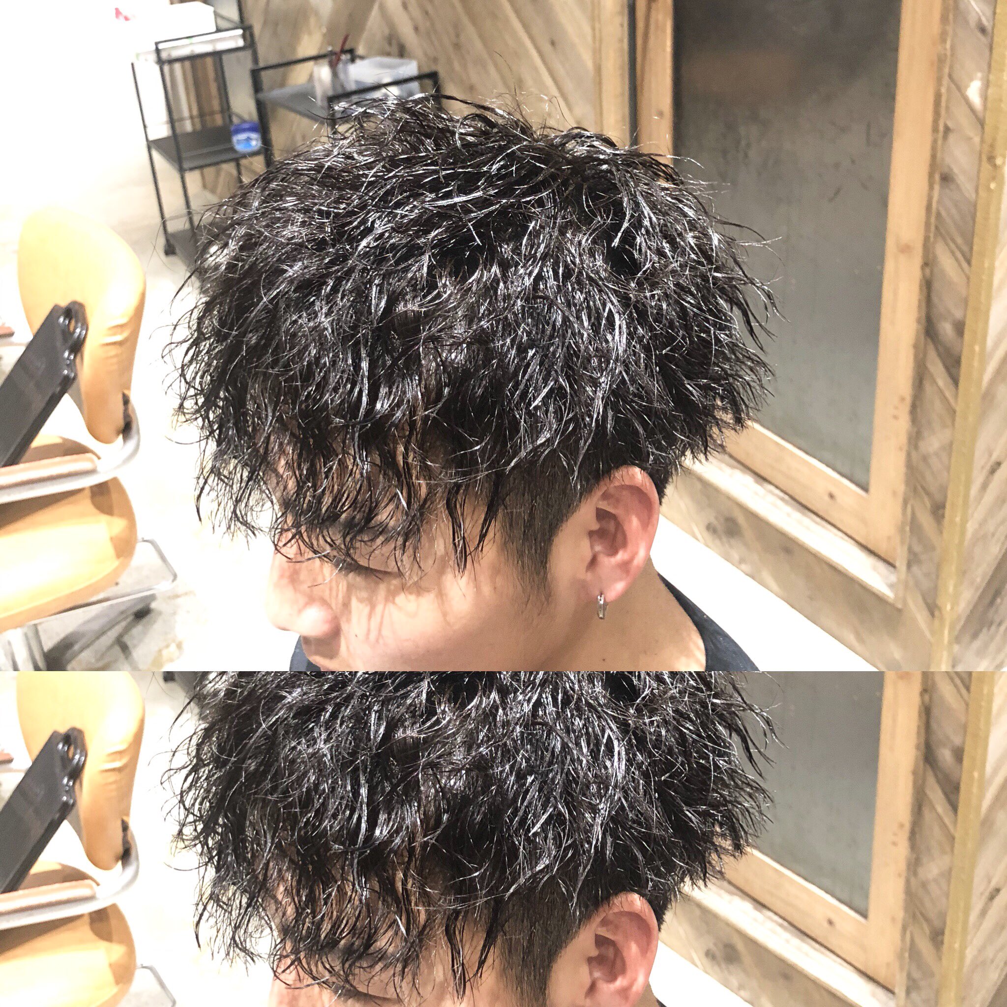松本 義輝 バーバー フェード 前下がりツイストスパイラル マッシュ ツイストスパイラル 最強 大阪 梅田 美容院 美容室 ツイストパーマ ツイスト ツイストスパイラル メンズパーマ Fade フェード 外国人風刈り上げ 外国人サッカー選手