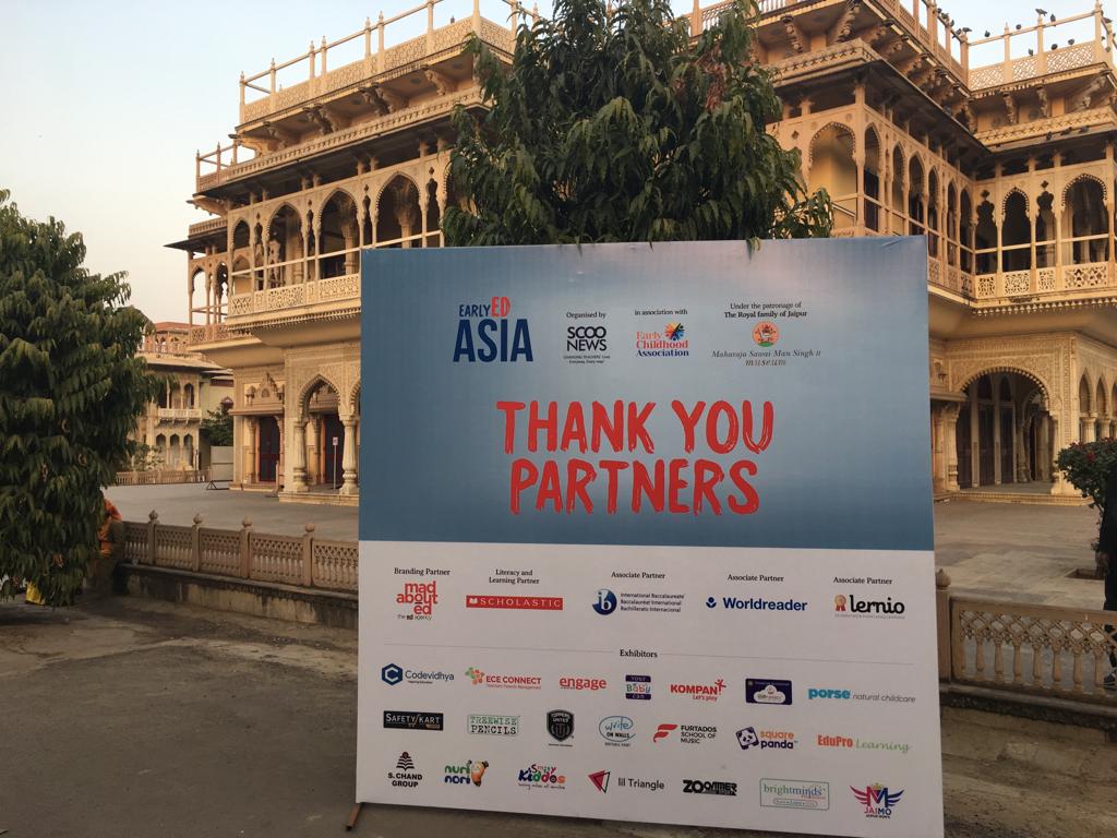 codevidhya's tweet photo. #Scoonews as Exhibitor at this amazing 2 day conference on #OurChildrenOurFuture held at City Palace, Jaipur.
#Codevidhya #TeachingKidsToCode #CodingCurriculumForSchools #Education #Schools #Code #Creators #Innovation #21CenturySkills #STEM #GiveCodeAShot https://t.co/eI0rORAElL https://t.co/P040REyRQ7