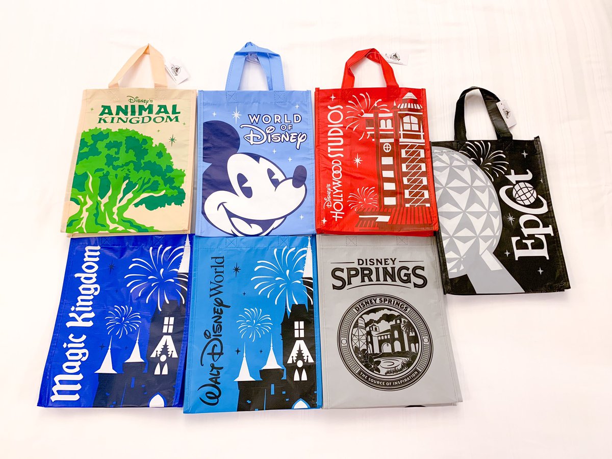𝔾𝔸ℝ𝕌 בטוויטר ショッピングバッグがめっちゃ可愛い 全部の集めてきた Disneyparks Disney Wdw Mickey Mickey90 ウォルトディズニーワールド ディズニー ミッキー