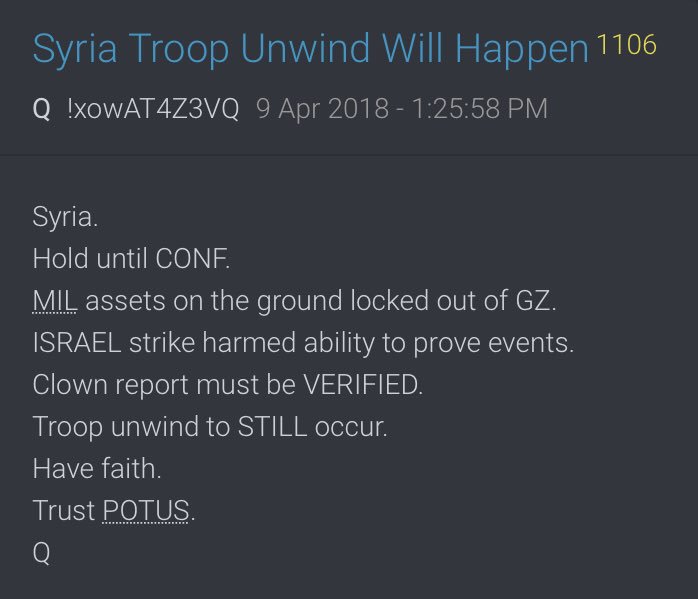 President Trump’s Tweets!!2.16.2019!!8. 11:06:20 EST [5] Delta #WWRY  #WWG1WGA  #PrayForPresidentTrump  #Pray Adding Q Drops 1106!& 5!!