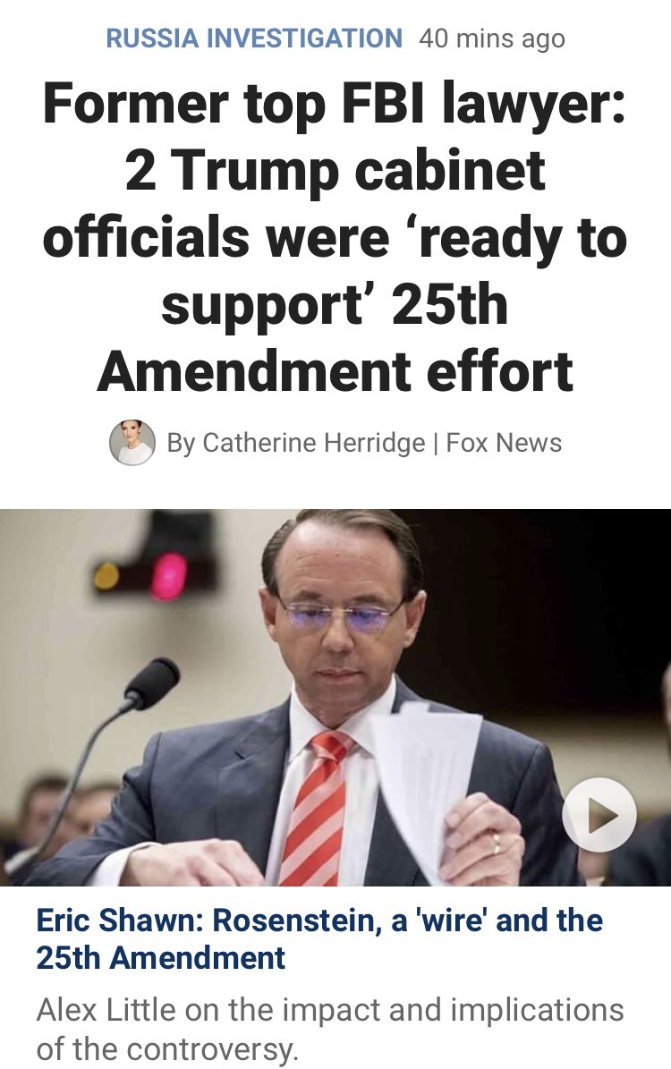 !!NEW Q - 2745!!00:39:30 EST 2.17.19 https://www.foxnews.com/politics/former-top-fbi-lawyer-2-trump-cabinet-officials-were-ready-to-support-25th-amendment-effortInformation waterfall. Buckle up![Traitors] Q #QAnon  #Traitors  #BuckleUp  #InformationWaterfall  @realDonaldTrump