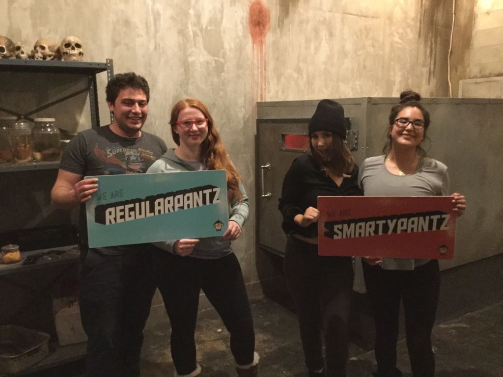 CrypticYEG's tweet photo. We clearly know who ran the show here... #smartypantz #regularpantz #so close https://t.co/3KJexaGjtT