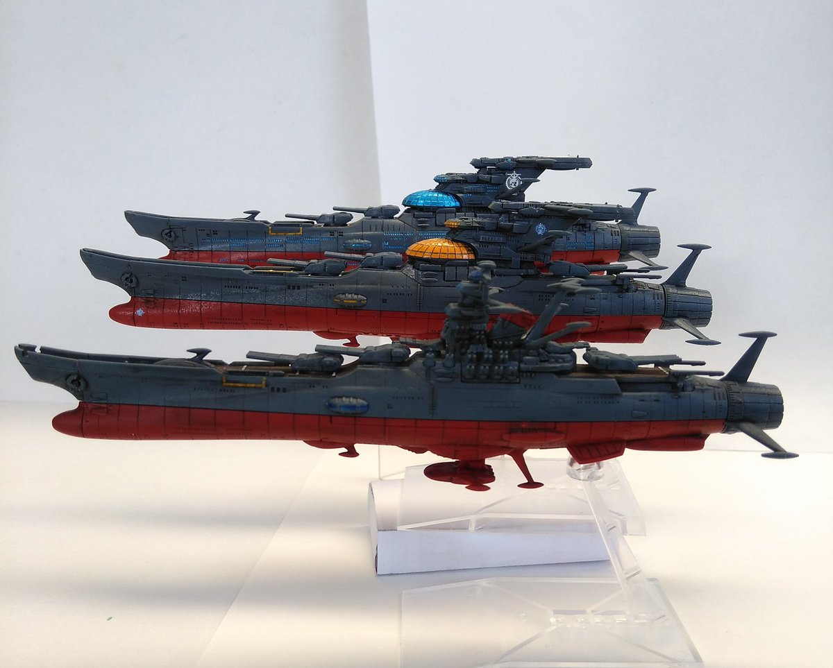 Stg y 01 ヤマト y 02 武蔵 y 03 銀河 ヤマト型艦隊集結っ O W Oｸｩ ｯ メカコレ 宇宙戦艦ヤマト22 宇宙戦艦ヤマト Yamato22