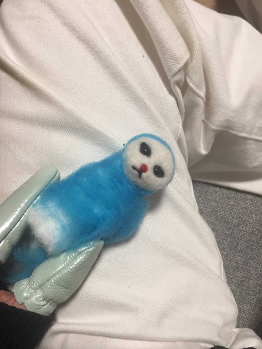 ertghyj899's tweet photo. かわいいやん。
#羊毛フェルト https://t.co/FGNxbMXXns
