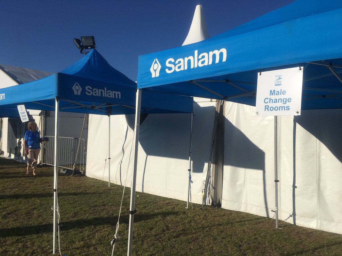 Need some privacy to change into your swimming gear? We’ve got your back! Visit the change rooms next to Race Pack Collection for comfortable privacy. 

#CapeMile