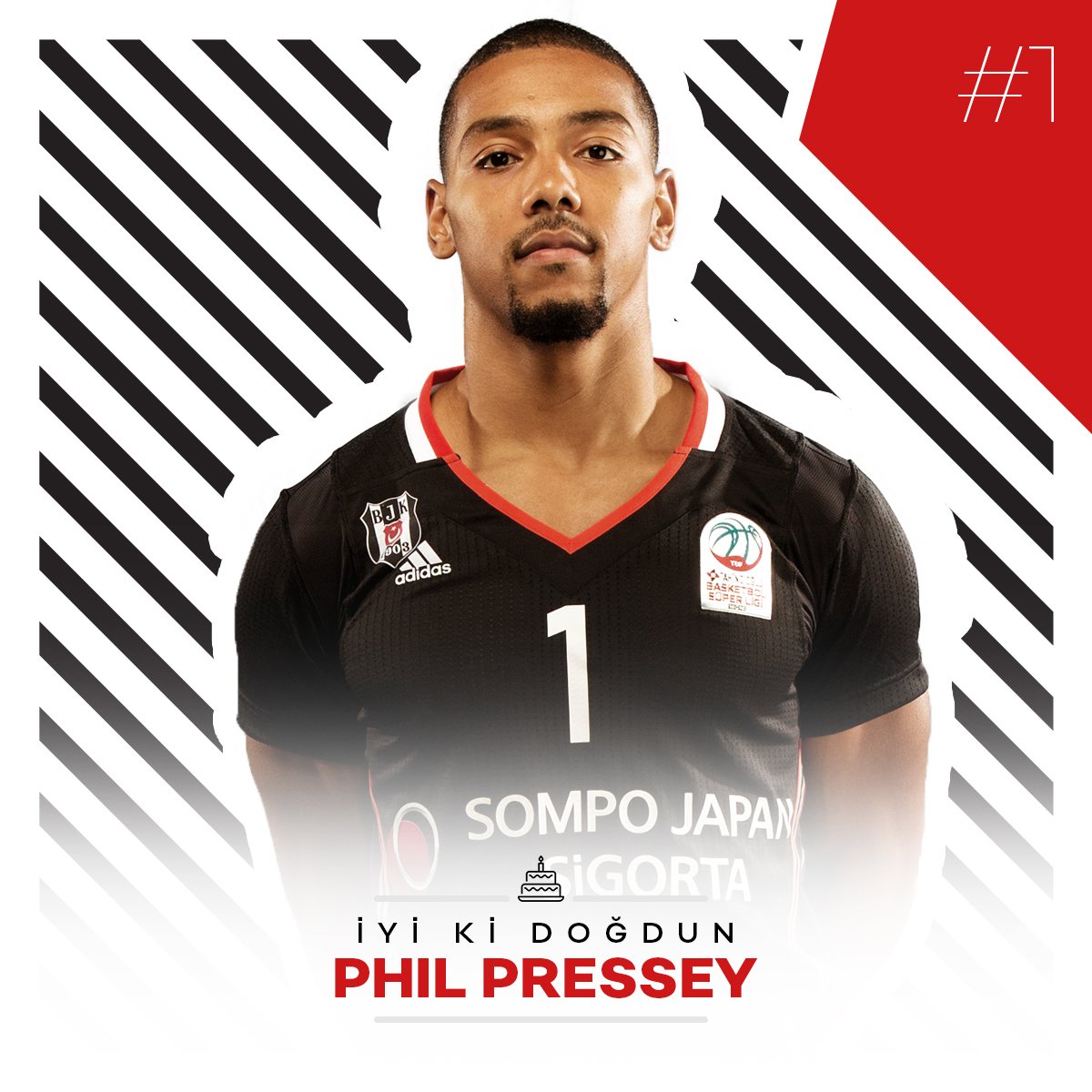 Nice Mutlu Y llara... Happy Birthday Phil Pressey   