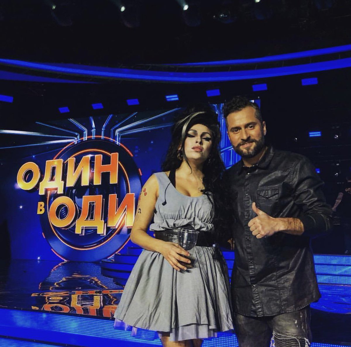 Irakli_real's tweet photo. Ну что это было круто !😊 Всегда приятно занимать первое место , что тут скромничать, особенно второй раз подряд🤷🏻‍♂️😍 Готовы принимать поздравления 😄 не стесняйтесь 😊 и конечно же в первую очередь в адрес @mariam_bibi_  которой досталась задача, воплотить образ Эмми Уаинхаус https://t.co/34IBibL8Fo