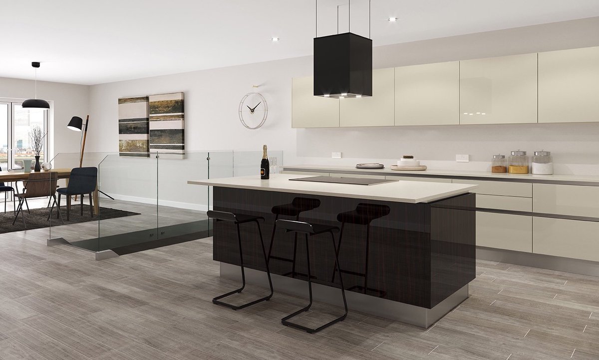 Stunning kitchens in two complementing colours. Which would you choose? Here at #Northumbria Kitchens we can help you decide with our free #design consultations. Your kitchen, designed by us with you in mind. #kitchens #sale #bespoke