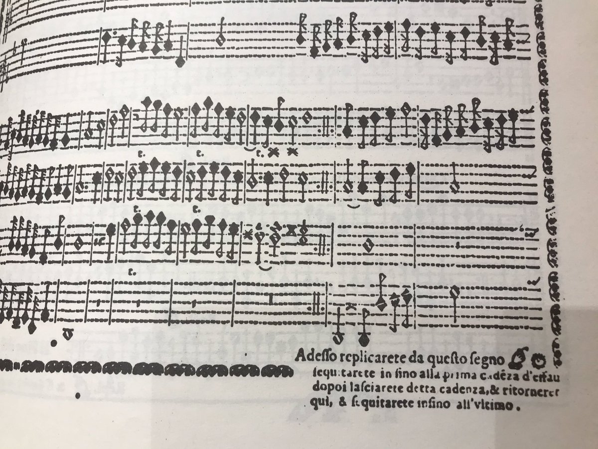 Marie Nishiyama 西山まりえ V Twitter ナポリの大作曲家トラバーチのオリジナル譜を見直し中 1615年の 注意書き のマークがこんな人指しゆびだったりちっちゃな十字架マークだったり 見つけるたびにワクワクします 中世のオリジナル譜も可愛いマークが沢山ある