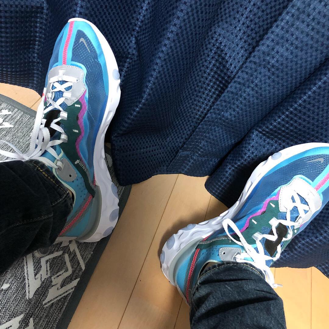 umichun_music's tweet image. 買っちまったぜ
#nike #reactelement87