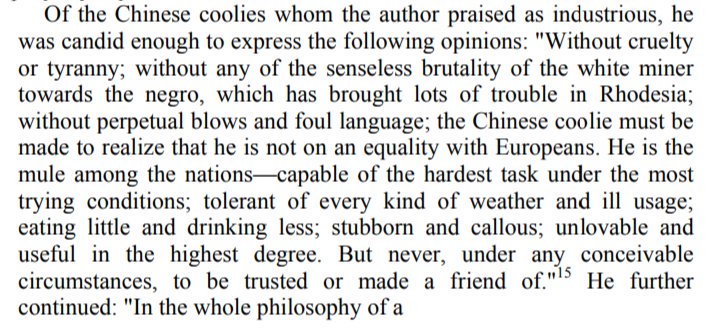 But as Syed Hussein writes, the British had no great love for the Chinese or Indians, or vice-versa. Even their praises of the "industrious Chinaman" were left-handed compliments as you can see here