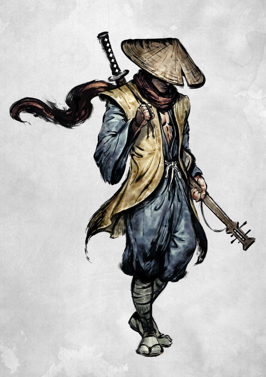 taleofronin's tweet photo. Sanada, the ronin in the tale above.
#taleofronin https://t.co/AtH9CHzS73