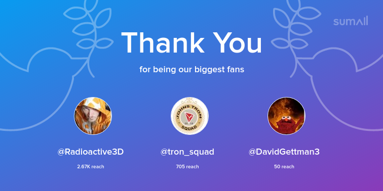 edxcommunity's tweet photo. Our biggest fans this week: @Radioactive3D, @tron_squad, @DavidGettman3. Thank you! via https://t.co/UqIB10jqYw https://t.co/r5PTwQmRX4