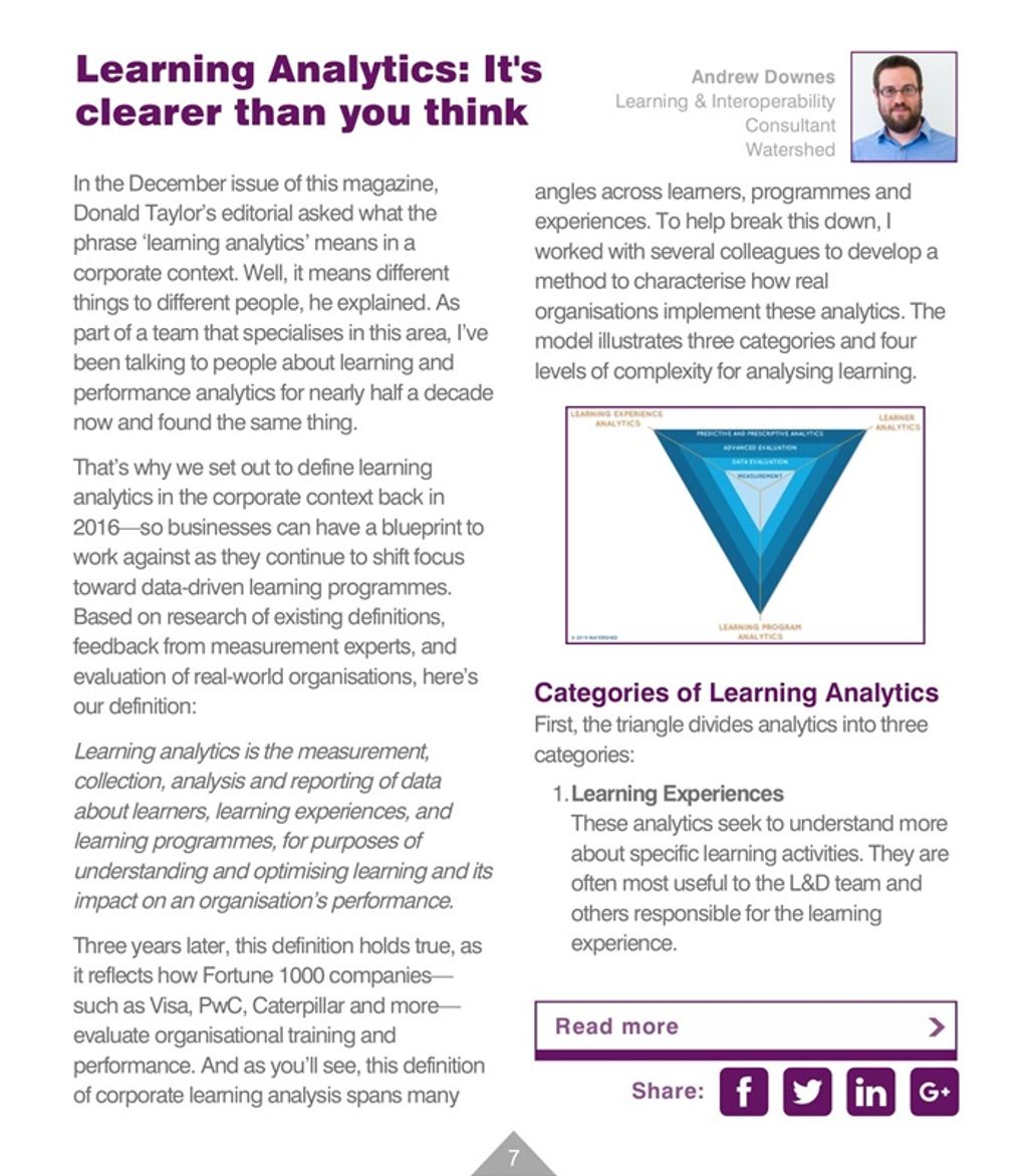 with_randy's tweet image. Learning Technologies UK e-Magazine twi.li/E1KjpL #Learning #LT19UK #learninganlytics #xAPI